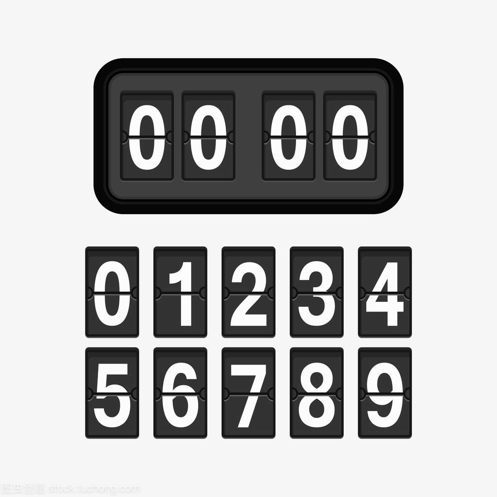 时钟计数器图 从计时器到数据可视化的演变